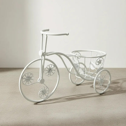 Bici De Metal Chica Blanca