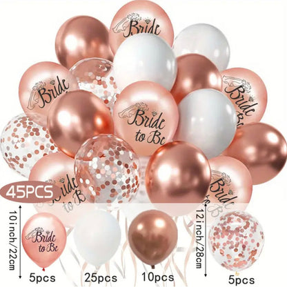 Set De Globos Bride To Be