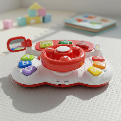 Volante Didáctico Con Luces Y Sonido 20 X 7,5 cm