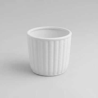 Maceta De Cerámica Texturada 10 cm