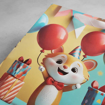 Bolsa De Regalo Mediana Diseño Infantil 3D