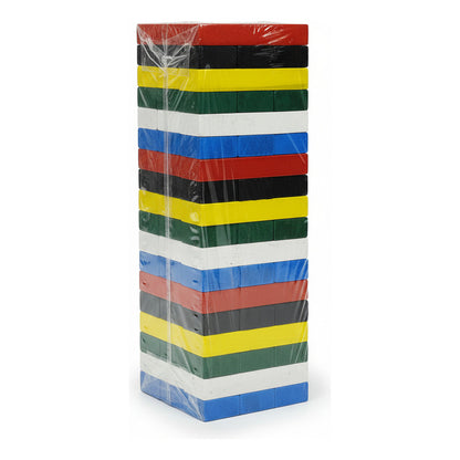 Jenga Chico De Colores Con Dado 23,5 X 7,5 cm