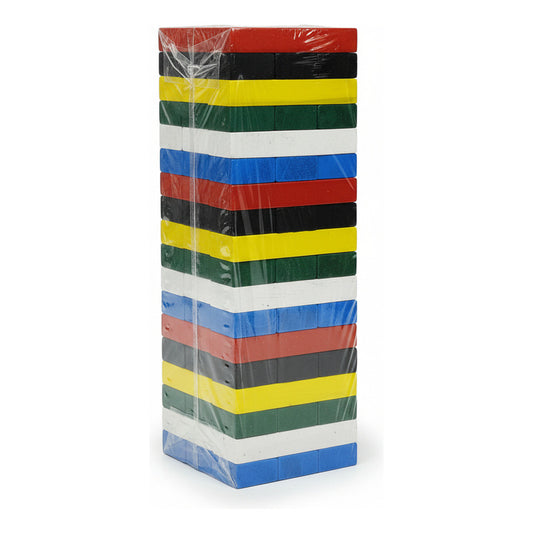Jenga Chico De Colores Con Dado
