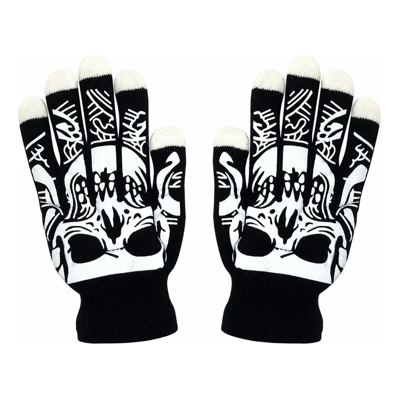 Guantes Calaveras Luminosos