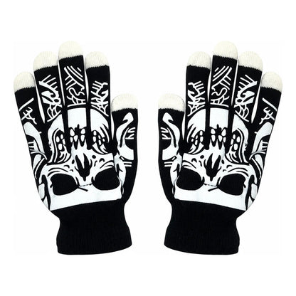 Guantes Calaveras Luminosos