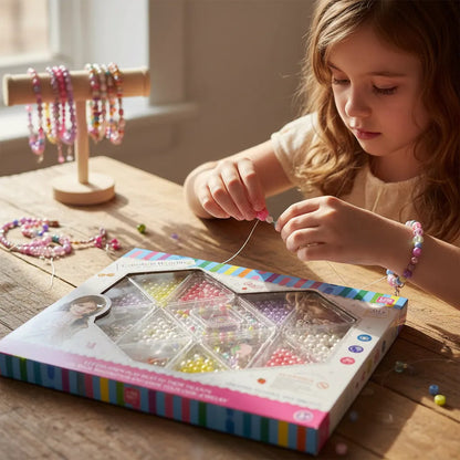 Set Para Crear Pulseras En Caja Corazón