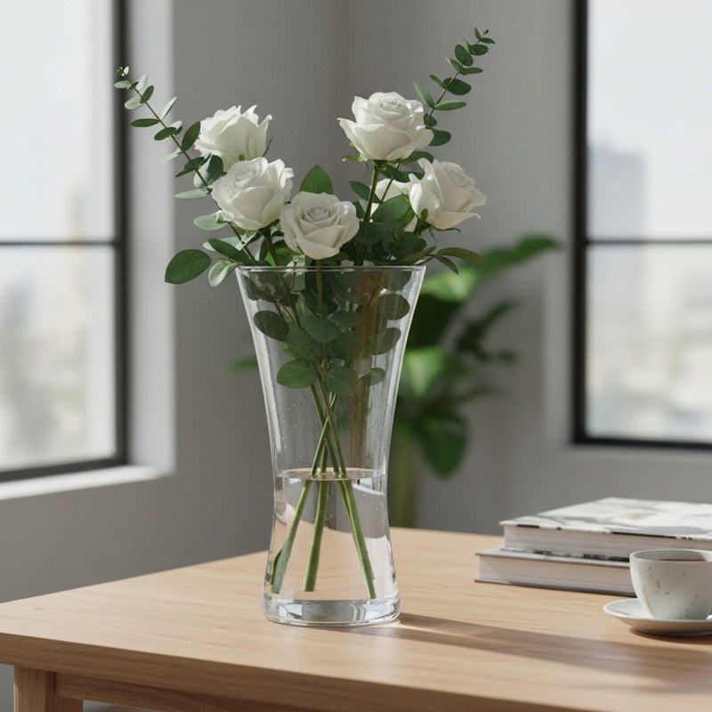 Florero De Vidrio 20 X 10 cm