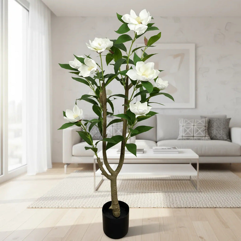 Planta Flor Magnolia 120 cm
