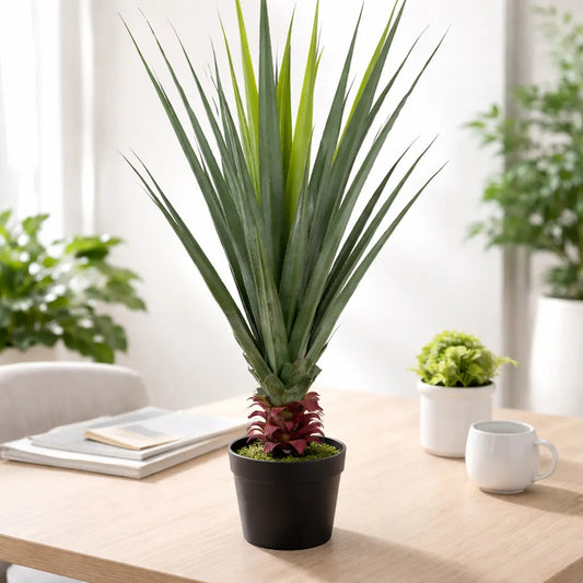 Planta Artificial De Agave Alta 1,20 mts