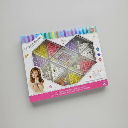 Set Para Crear Pulseras En Caja Corazón