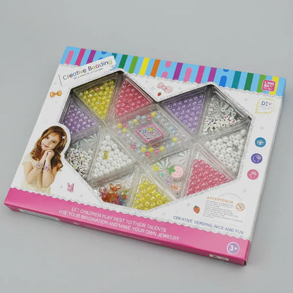 Set Para Crear Pulseras En Caja Corazón