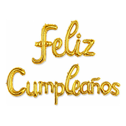 Set de Globos Feliz Cumpleaños