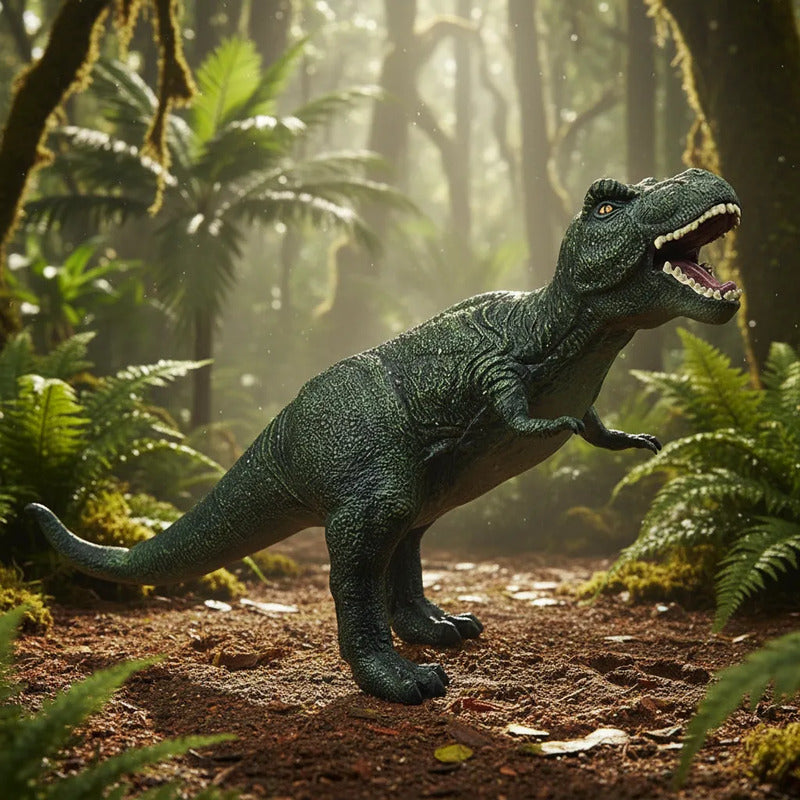 Dinosaurio T-Rex Grande De Goma