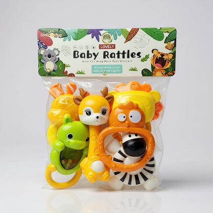 Set De Sonajeros Y Mordillos Animalitos