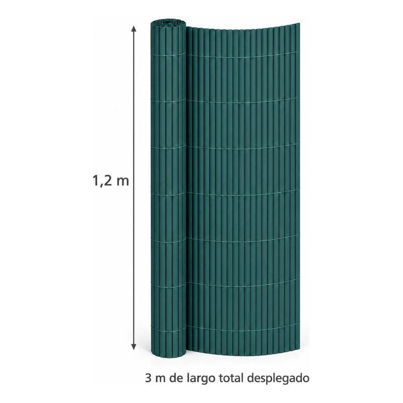 Cerca de PVC Verde