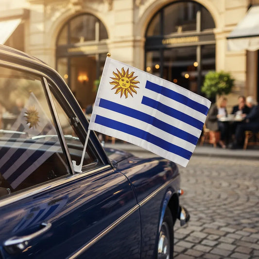 Bandera De Uruguay Para Auto