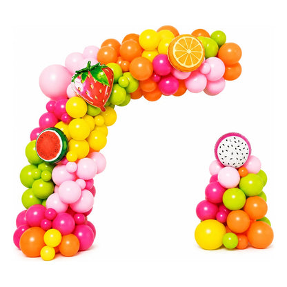 Kit Arco De Globos Frutas