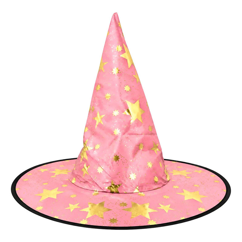 Sombrero De Bruja Estrellas