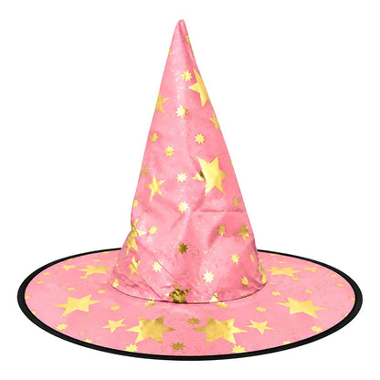 Sombrero De Bruja Estrellas