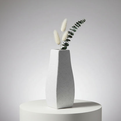 Florero De Cerámica Silueta 20cm