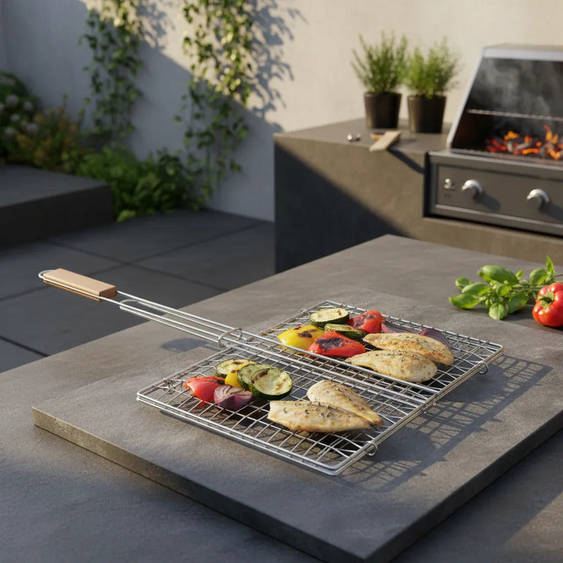 Grill Parrillero Ideal Para Asar Pescados