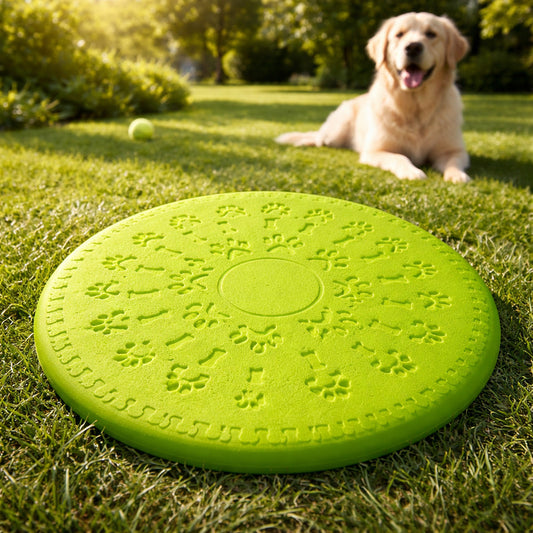 Frisbee Para Mascotas De Silicona 19 cm