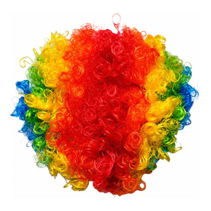 Peluca Afro Multicolor