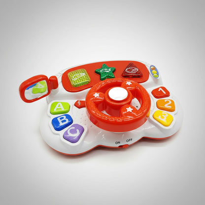 Volante Didáctico Con Luces Y Sonido 20 X 7,5 cm