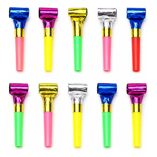 Chifle Mini Cornetas Metalizadas