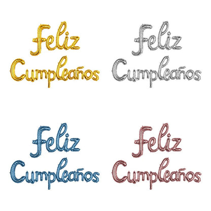 Set de Globos Feliz Cumpleaños