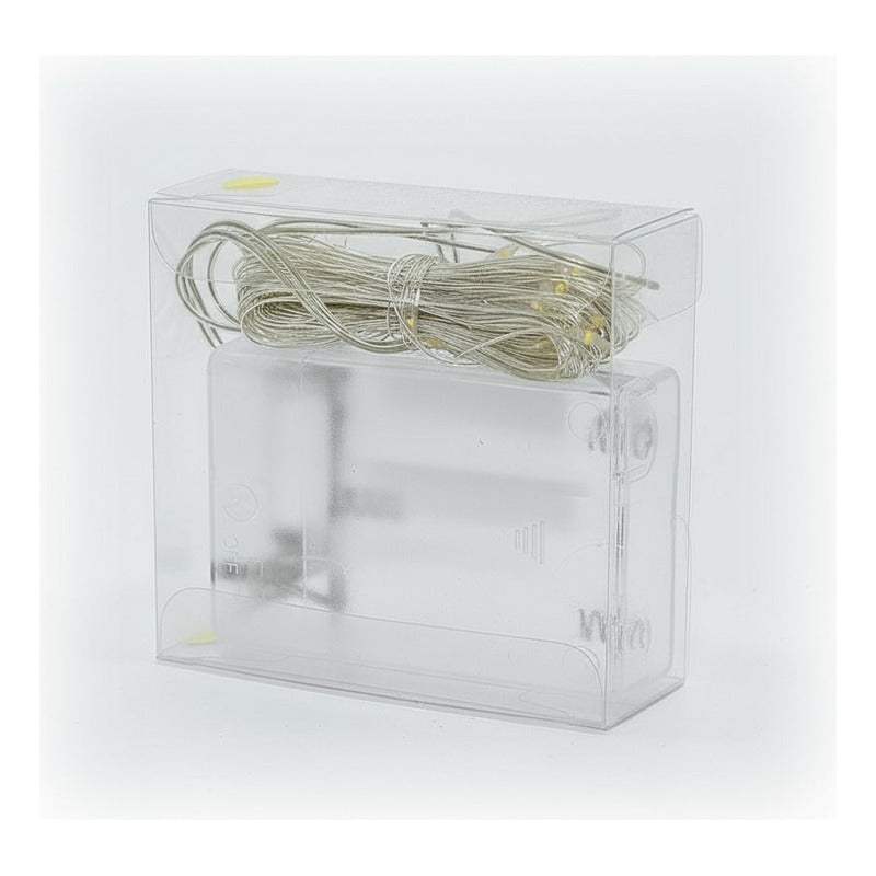 Luciérnagas Blanco Cálido 10mts X100 Luces