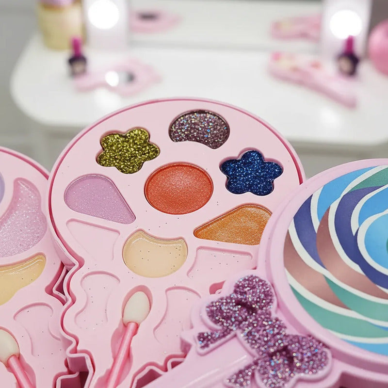 Petaca Paleta Con Sombras y Labial