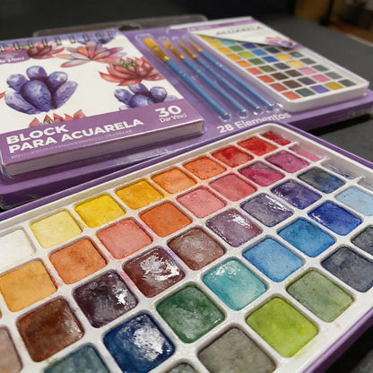 Set De Arte Da Vinci Acuarela
