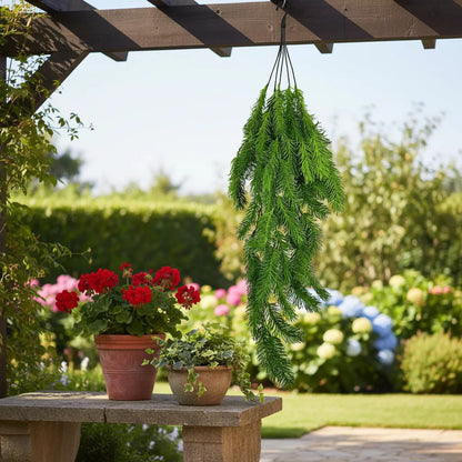 Planta Colgante Pino Frondoso 92 cm