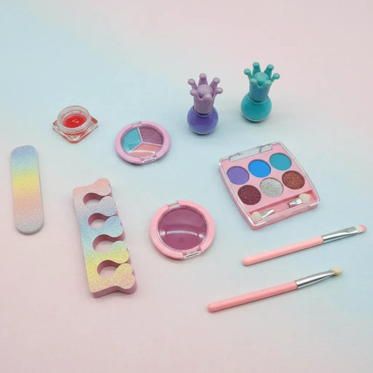 Set De Maquillaje Y Manicura