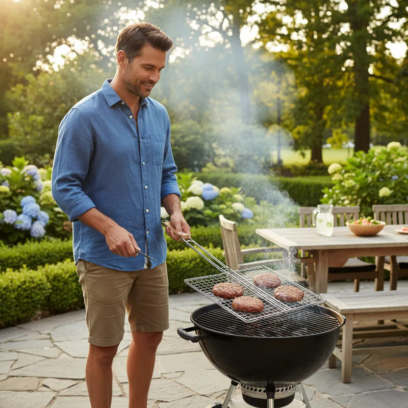 Grill Parrillero Ideal Para Asar Pescados