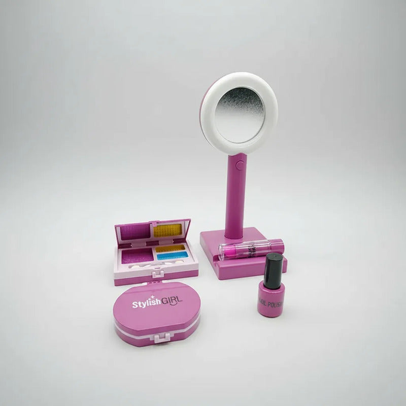 Set De Belleza Mediano Con Aro De Luz
