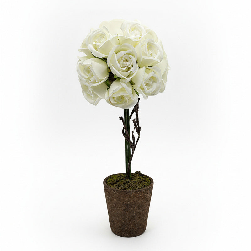 Bouquet De Rosas En Maceta 39 Cm