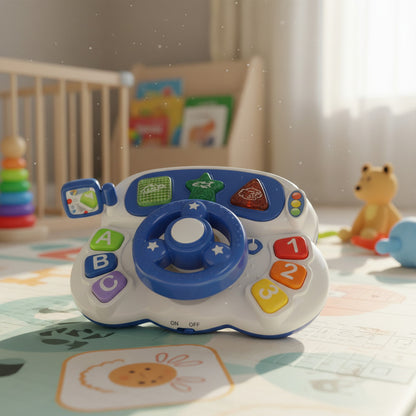 Volante Didáctico Con Luces Y Sonido 20 X 7,5 cm