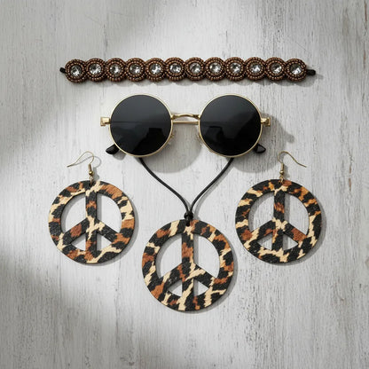 Set Accesorios Amor Y Paz