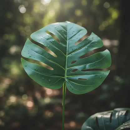 Planta Esqueleto De Caballo 1 Metro Con 18 Hojas Decoración Verde
