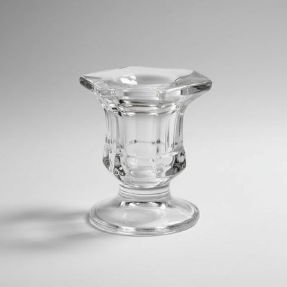 Candelabro De Vidrio 6 X 2,5 cm