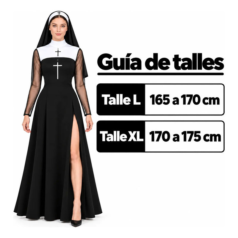 Disfraz Monja Adulto