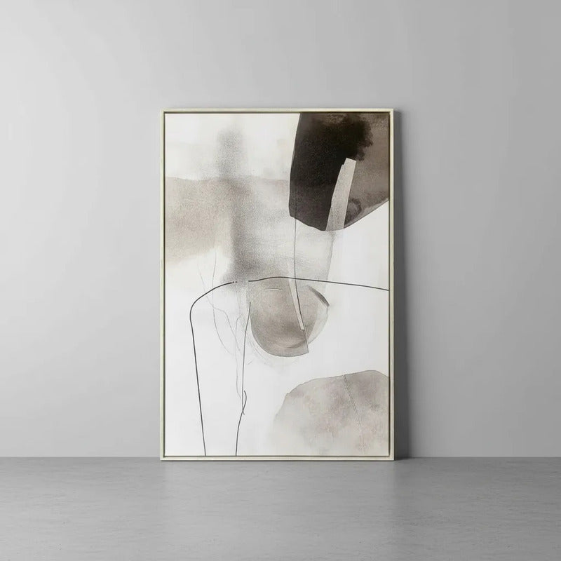 Cuadro Abstracto Elegante Y Moderno