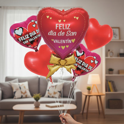 Set De Globos San Valentín