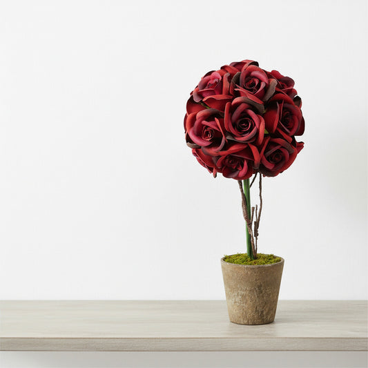 Bouquet De Rosas En Maceta 39 cm