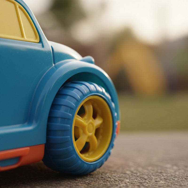 Auto De Juguete Fusca Con Ojos