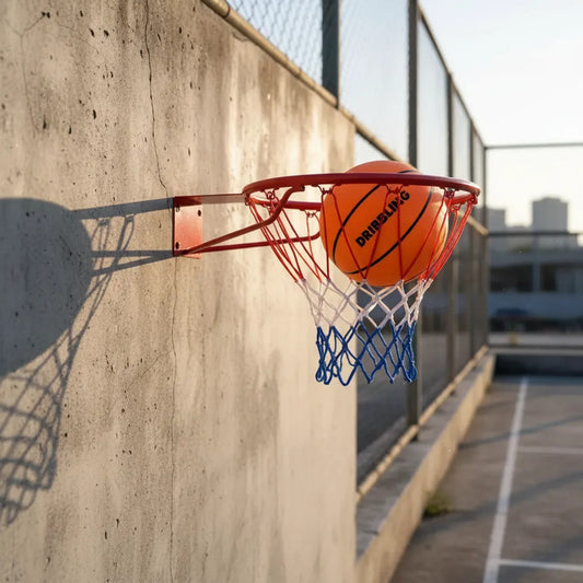 Set Completo Aro De Basketball + Pelota + Red Profesional