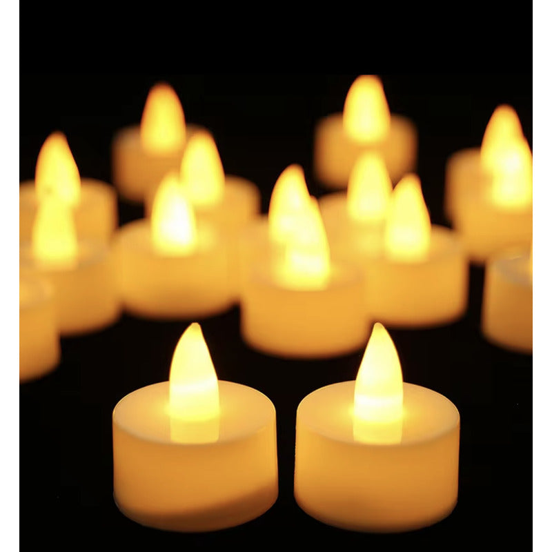 Vela Led Mini 3,5cm Blanco Cálido X10
