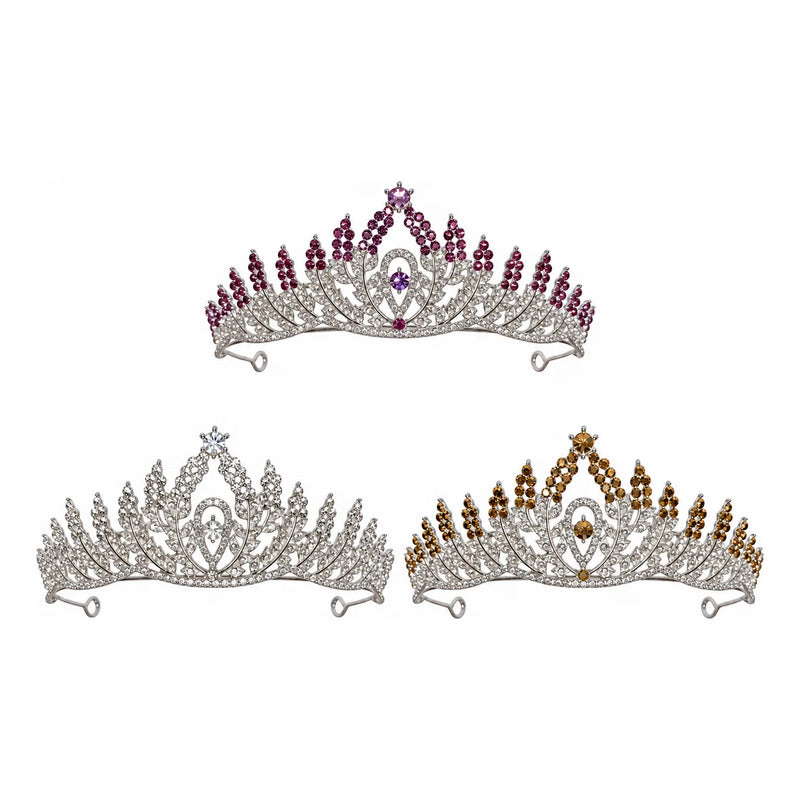 Corona Tiara Princesa Con Strass